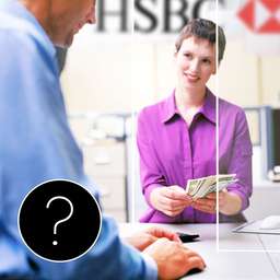 Phrase Image - Where is the bank?